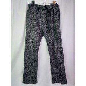 Gramicci Mens Original Freedom Pants L With Adjustable Belt Heather Gray